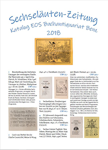 Sechseläuten Katalog EOS Buchantiquariat Benz Zürich