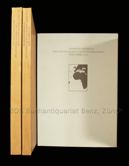 Grosjean, Georges (Hrsg.): -Der Seeatlas des Vesconte Maggiolo vom Jahre 1512. Vesconte Maggiolo atlante nautico del 1512.