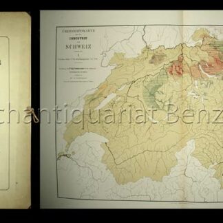 Wartmann, Hermann: -Atlas über die Entwicklung von Industrie und Handel der Schweiz