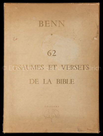 Benn: -62 psaumes et versets de la Bible.