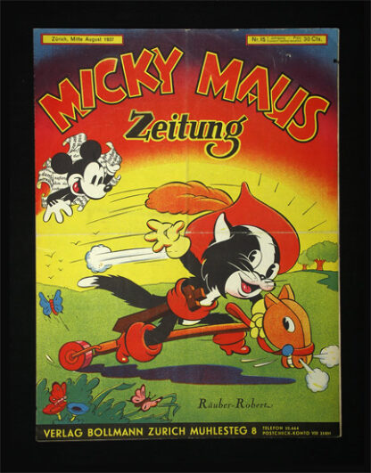 Disney, Walt: -Micky Maus Zeitung. - Nummer 15.