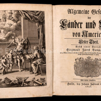 Schröter, Johann Friedrich, Übers. u. Hrsg.: -Algemeine Geschichte der Länder und Völker von America.