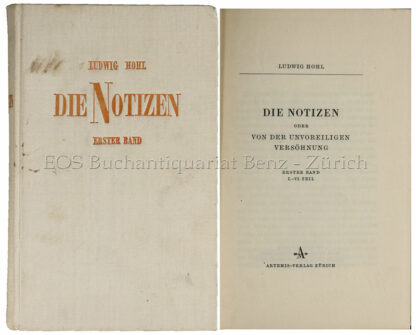 Hohl, Ludwig: -Die Notizen