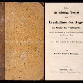 Treviranus, Gottfried Reinhold: -Beiträge zur Aufklärung der Erscheinungen und Gesetze des organischen Lebens.