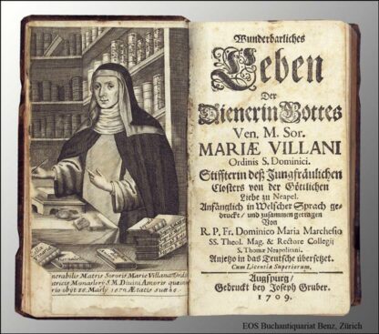 Marchese, Domenico M.: -Wunderbarliches Leben der Dienerin Gottes Mariae Villani,