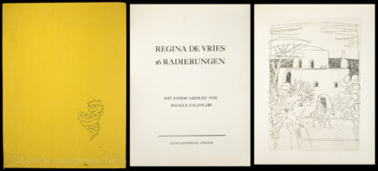 Vries, Regina de: -16 Radierungen / Seize eaux-fortes.