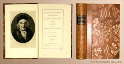 Federn, Karl (Hrsg.): -Schriften und Briefe des Herrn von Saint Evremnd und die Memoiren der Herzogin von Mazarin.