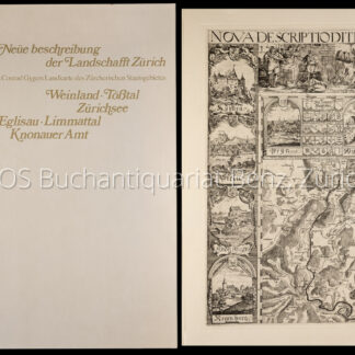 Grosjean, Georges (Hrsg.): -Neüe beschreibung der Landschafft Zürich.