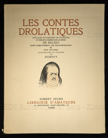 Balzac, Honoré de: -Les contes drolatiques.