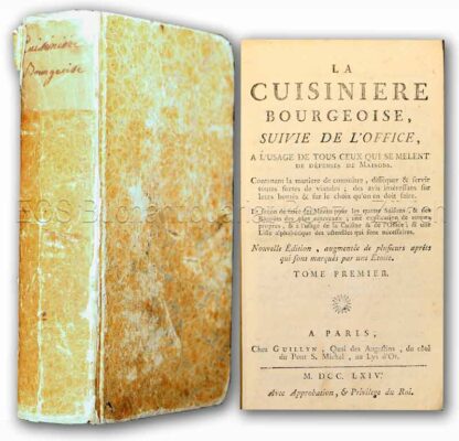 -La cuisiniere bourgeoise, suivie de l'office,