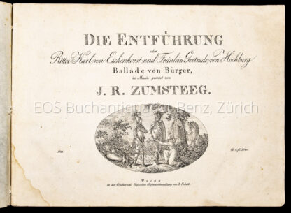 Zumsteeg, Johann Rudolf: -Die Entführung