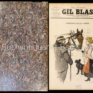 Steinlen, Théophile-Alexandre; -Gil blas illustré.