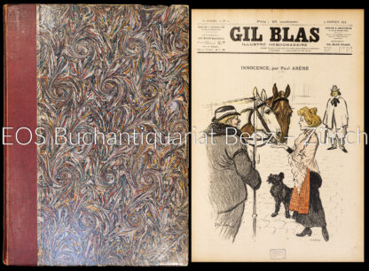 Steinlen, Théophile-Alexandre; -Gil blas illustré.