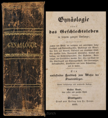 Flittner, Christian Gottfried: -Gynäologie, oder das Geschlechtsleben in seinem ganzen Umfange.