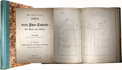 -Verbessertes System der direkten Schnitt-Construction für Röcke und Gilets.