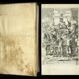 Sallustius Crispus, Gaius: -(Opera) quae extant / ex recensione J.F. Gronovii. Cum variorum observationibus ab. A. Thysio collectis.