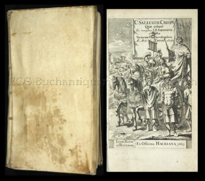 Sallustius Crispus, Gaius: -(Opera) quae extant / ex recensione J.F. Gronovii. Cum variorum observationibus ab. A. Thysio collectis.