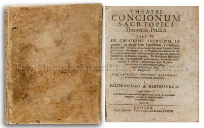 Anhorn, Bartholomäus (d.J.): -Theatri concionum sacr. topici theoretico-practici.