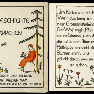 May, Walter: -Die Geschichte vom Rotkäppchen.