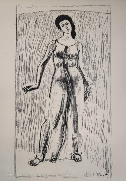 Hodler, Ferdinand: -4 Orginal-Lithographien