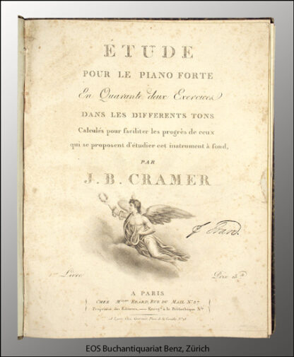 Cramer, Johann Baptist: -Etude pour le piano forte en quarante deux exercices