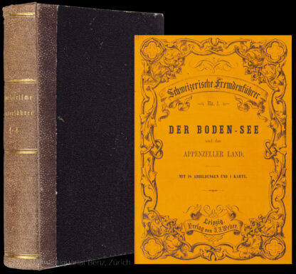 Berlepsch, Herman Alexander: -Der Bodensee und das Appenzeller Land. Ein Führer für Fremde.–