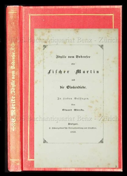 Mörike, Eduard: -Idylle vom Bodensee oder Fischer Martin und die Glockendiebe. In sieben Gesängen.