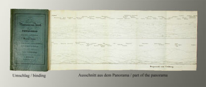 Keller, Ferdinand: -Das Panorama vom Uetliberg mit einer Schilderung der von diesem Standpunkte aus sichtbaren Gebirge,