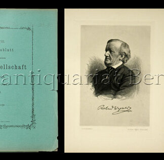 Lüning, O. u. Steiner, A: -Richard Wagner als Dichter und Denker. - Richard Wagner in Zürich Teil I (- III), (1849-1858).