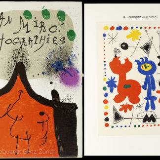 Leiris, Michel u. Mourlot, Fernand: -Joan Miró –