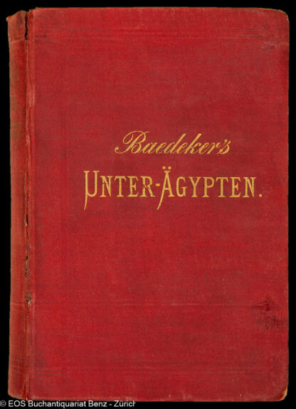 Baedeker, Karl: -Ägypten.