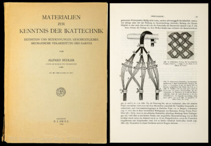 Bühler, Alfred: -Materialien zur Kenntnis der Ikattechnik.