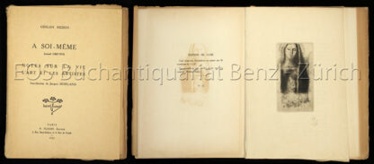 Redon, Odilon: -A soi-même. Journal (1867-1915).