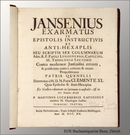 Paul "de Lyon": -Jansenius exarmatus