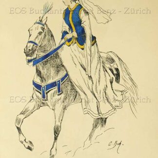 Bachelin, Auguste: -Costumes du cortège historique.