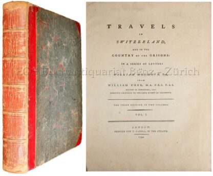 Coxe, William: -Travels in Switzerland,