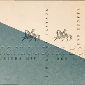 Laubi, Hugo: -Zur Erinnerung an den Eintritt Zürichs in den Bund der Eidgenossen 1351.