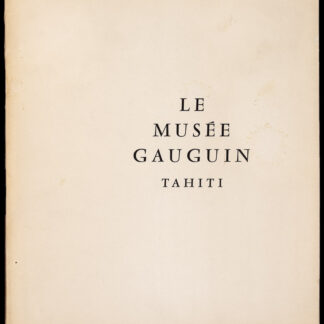 -Le Musée Gauguin, Tahiti.