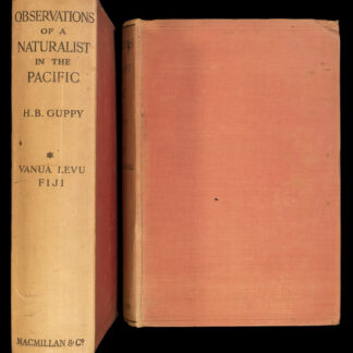 Guppy, Henry B.: -Observations of a naturalist in the Pacific between 1896 and 1899.