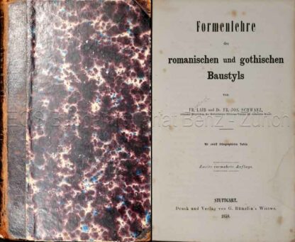 Laib, Friedrich: -Formenlehre des romanischen und gothischen Baustyls.