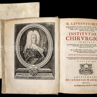 Heister, Lorenz: -Institutiones chirurgicae,