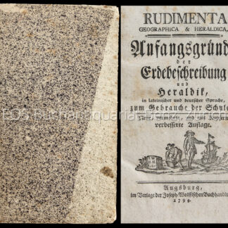 Dufrène, Maximilian: -Anfangsgründe der Erdebeschreibung und Heraldik,