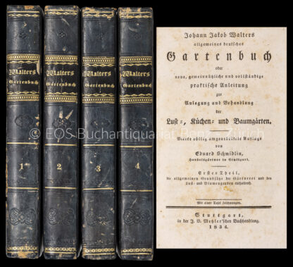 Walter, Johann Jakob: -Johann Jakob Walters allgemeines deutsches Gartenbuch