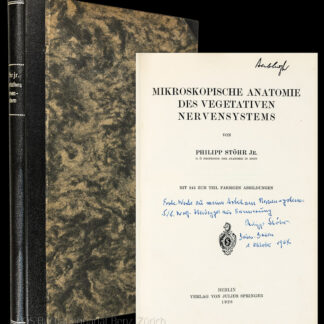 Stöhr, Philipp: -Mikroskopische Anatomie des vegetativen Nervensystems.