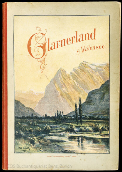 Buss, Ernst: (Hrsg. vom Verkehrsverein des Kt. Glarus) -Führer für Glarnerland und Walensee.