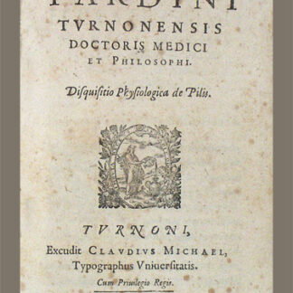 Tardin, Jean: -Disquisitio physiologica de pilis.