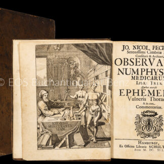 Pechlin, Johannes Nicolas: -Observationum  physico-medicarum.