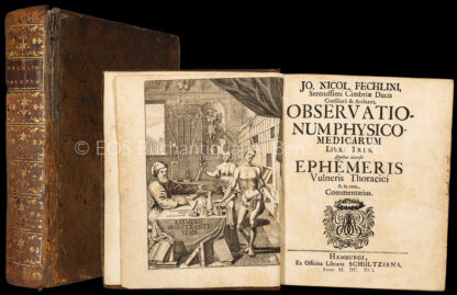 Pechlin, Johannes Nicolas: -Observationum  physico-medicarum.