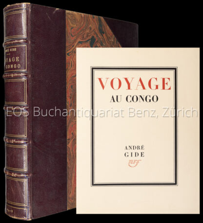 Gide, André: -Voyage au Congo.