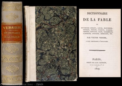 Verger, Vitcor: -Dictionnaire de la fable